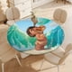 thumbnail image 4 of Moana, princesa-theme Fitted Round Tablecloths Elastic Edged Table Covers Waterproof Table Cloth for Kitchen Holiday Party Tables Decor 120cm, 4 of 6