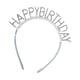 thumbnail image 1 of Diadema De Feliz Cumpleaños Tiara De Cumpleaños Elegante Para Suministros De Decoración De Fiesta Diamantes De Imitación Transparentes, 1 of 5