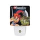 thumbnail image 1 of Thundercats / Thundercats Luz nocturna LED con sensor de anochecer a amanecer para dormitorio, baño, pasillo, escaleras - Lámpara LED nocturna de enchufe, 0.5W - 1 pieza, 1 of 6