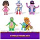 thumbnail image 3 of Paquete de regalo de figuras de juguete Dora Fantastic Friends para niños mayores de 3 años, 3 of 8