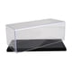 thumbnail image 1 of Vitrina De Acrílico Transparente Para Modelos De Coches A Escala 1:43, Protección Para Modelos De Coches Artísticos, Color Negro, 15 X 7,6 X 6,3 Cm, 1 of 5