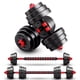 thumbnail image 1 of Juego de mancuernas ajustables BCBIG, barra convertible de 40 libras (20 libras* 2), 1 of 7
