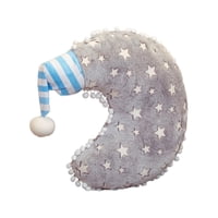 Magideal - Almohada Luminosa Creativa, Juguete De Peluche, Adorable Cojín Decorativo De Dibujos Animados, Cojín Para Sofá, Decoración Del Día De Valentín Luna