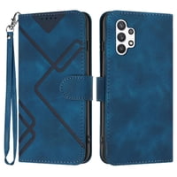 Funda Foxdock Para Samsung Galaxy A32 5G – Tipo Libro Con Soporte, Billetera, Correa Y Diseño Elegante