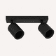 thumbnail image 1 of Foco Porta GU10 Doble Negro Sobrepuesto Altair II Konnergie, 1 of 7