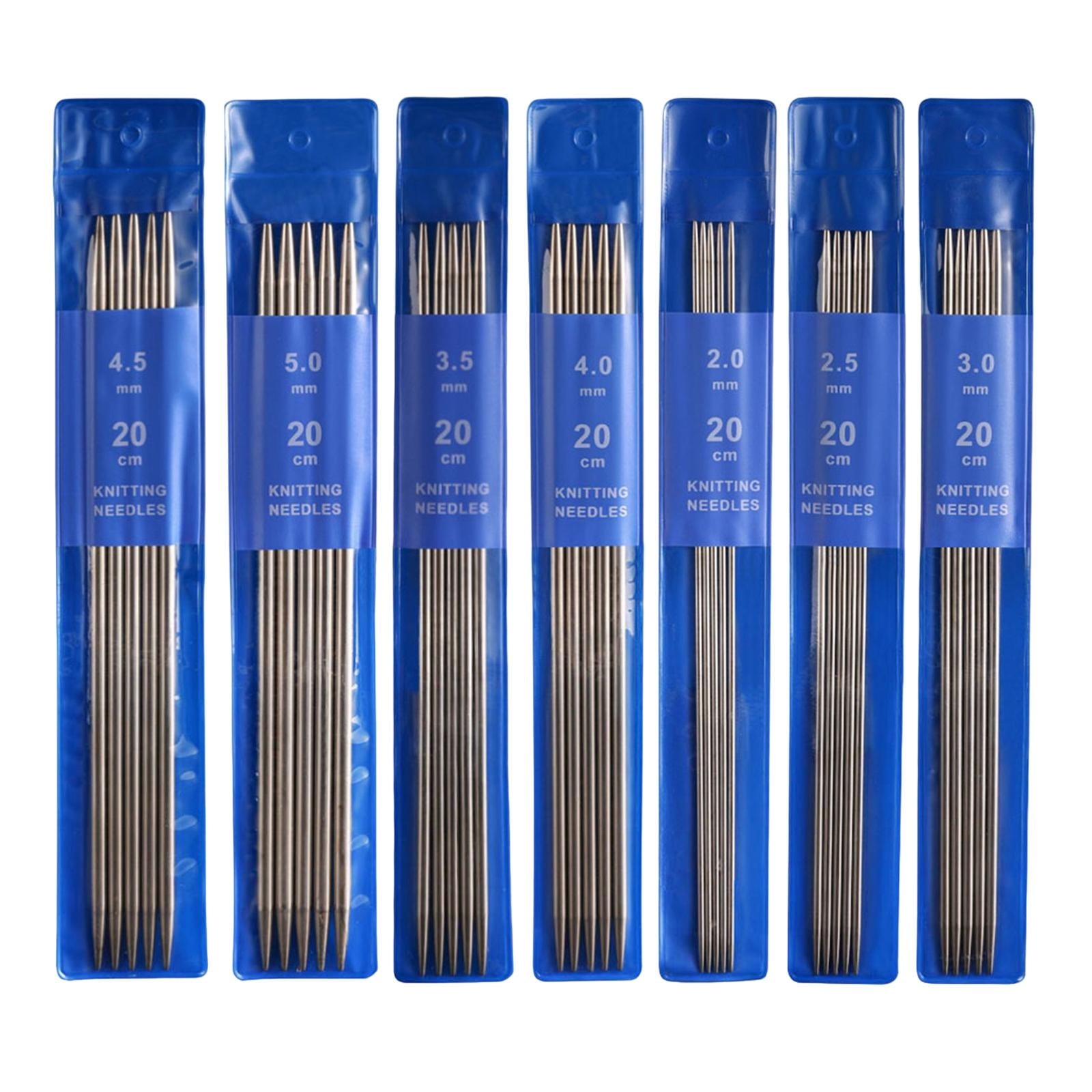 Bothyi - Juego De Agujas De Tejer Extralargas 35x Tejido Acolchado Diy Hilo Gadget Sin Regla