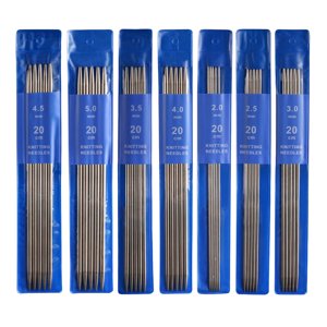 Bothyi - Juego De Agujas De Tejer Extralargas 35X Tejido Acolchado Diy Hilo Gadget Sin Regla