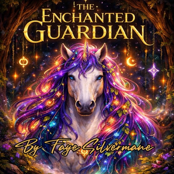 Libro de colorear Independently published The Enchanted Guardian