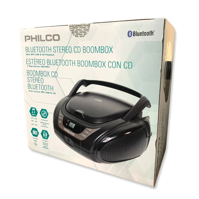 Philco - Radio Mp3/fm/usb/cd Y Bluetooth 14w