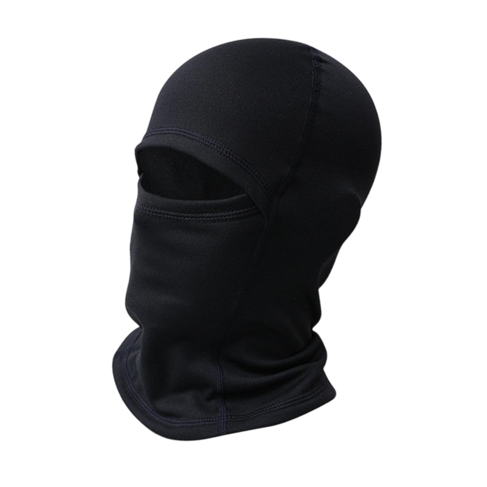 Magideal - Niños Esquí Cara Máscara Cuello Calentador Fácil De Llevar Cuello Gaiter Cabeza Cuello Cubierta Para Correr Ciclismo Deportes Al Aire Libre Senderismo Negro