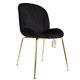 thumbnail image 1 of Silla Berta Velvet Base Dorada, 1 of 2