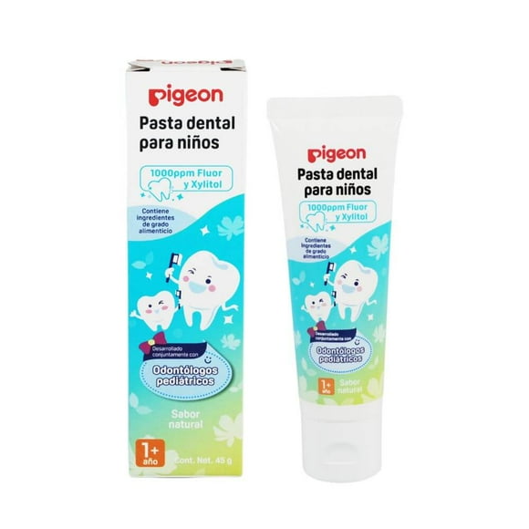 Pasta Dental para Niños Sabor Natural 45 grs.