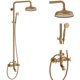 thumbnail image 1 of Conjunto de Grifería de Ducha Aolemi Bronce Antiguo 8" Lluvia 3 Funciones, 1 of 9