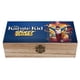 thumbnail image 1 of Karate Kid Caja Organizadora de Madera Rústica - Caja Decorativa Multifuncional para Escritorio, Hogar, Oficina, Joyas y Manualidades, 1 of 6