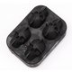 thumbnail image 1 of Bandeja de silicona flexible con forma de calavera 3D, de grado alimenticio, con forma de calavera, para hielo, barra abrasiva, cubo de hielo personalizado y creativo., 1 of 8