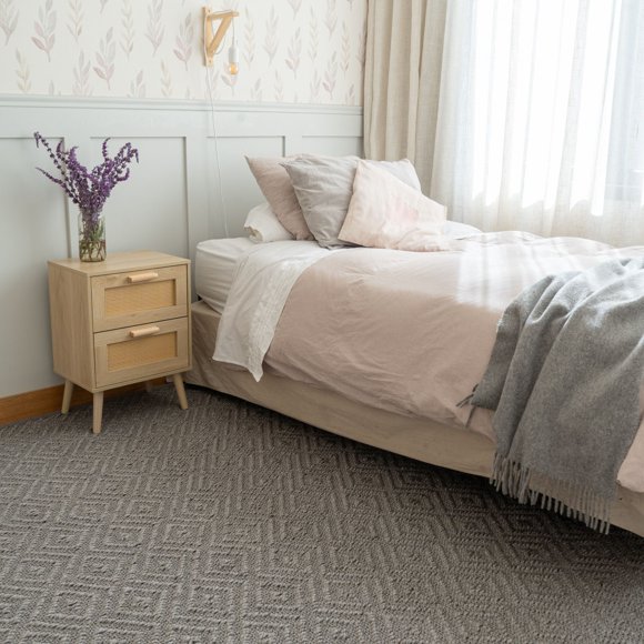 Alfombra Sena Living Sisal Gris 250x300