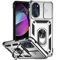 Estuche Gangxun Para Motorola Moto G 5G 2022, Soporte Giratorio 360°, Estilo Mecánico Y Magnético