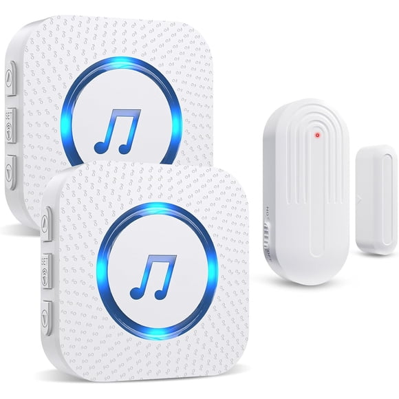 Timbre Sensor SanJie Contacto 500 ft 110 dB 26 Melodías
