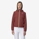 thumbnail image 2 of Chaqueta Women Impermeable Lily Stretch Poly Red Brownish, 2 of 5