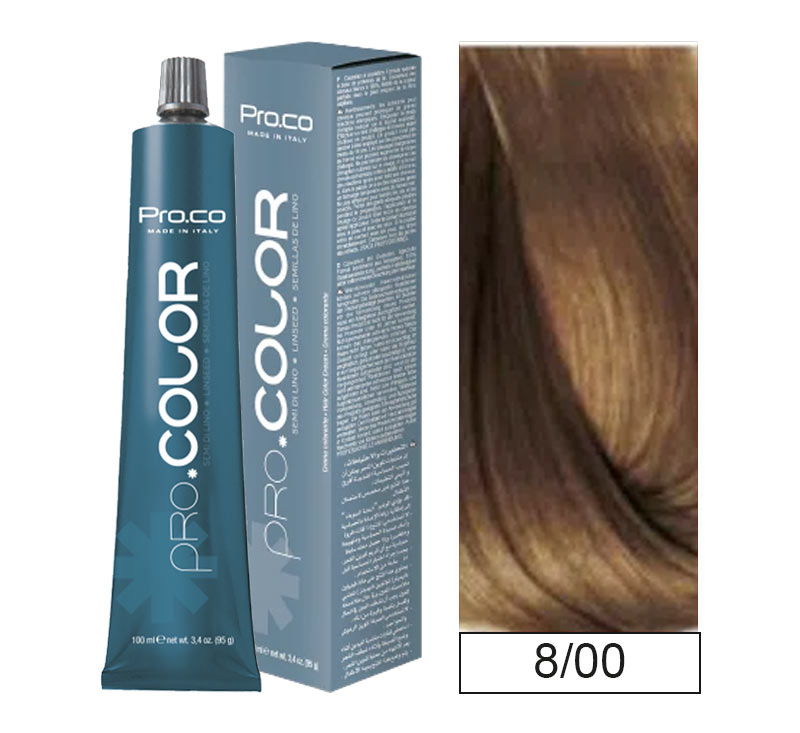 Bbcos - Tintura Permanente Pro.Color 8/00 100Ml + Oxidante