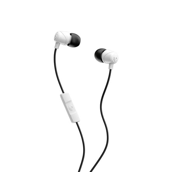 SKULLCANDY JIB IN EAR W/MIC 1 WHITE/BLACK/WHITE