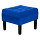 thumbnail image 2 of Pouf Wood 1c Felpa 00 Azul Rey, 2 of 4
