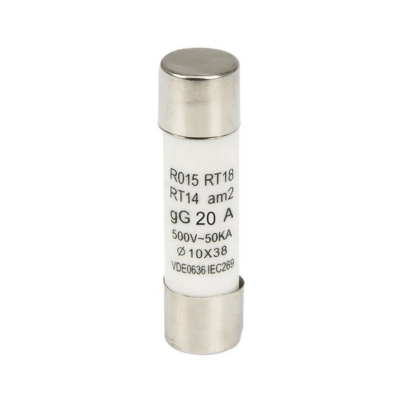 Pack 10 Fusibles Cerámica 10x38mm Gg 500v