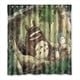 thumbnail image 1 of Cortina de ducha con dibujos animados de Mi vecino Totoro, juego de cortina de baño con ganchos, tamaño 66 x 72 pulgadas, 1 of 3