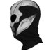 thumbnail image 3 of Pasamontañas con capucha Mask INNTURT Ghost, diseño de calavera, tela blanca, hecha a mano, 3 of 6