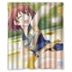 thumbnail image 1 of Cortina de ducha de anime para animadoras, juego de cortina de baño con ganchos, tamaño 60 x 72 pulgadas, 1 of 3