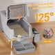 thumbnail image 4 of Caja de arena Mutrelenx XL de acero inoxidable gris, 4 of 8