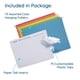 thumbnail image 2 of Carpetas de archivos Blue Summit, paquete de 75 unidades, tamaño carta, varios colores, 2 of 9