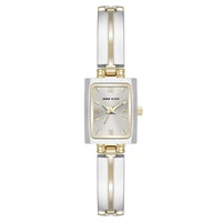 Reloj Pulsera Bicolor Plateado Y Dorado Para Mujer Anne Klein