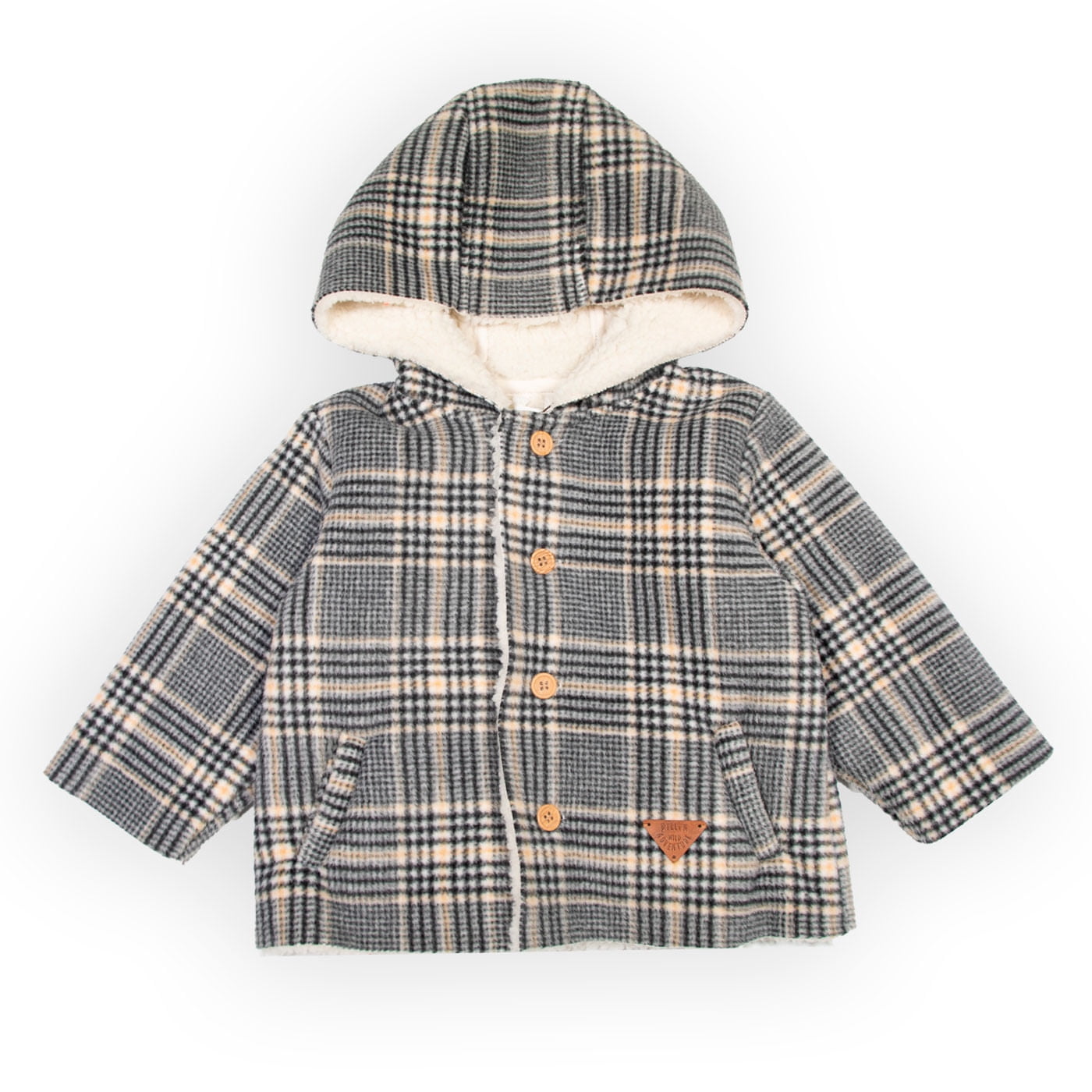 Chaqueta Bebé Niño Gris Pillin