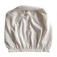 thumbnail image 2 of Funda Para Reposapiés Otomano, Gruesa, Redonda, Lavable, Color Blanco, 2 of 5