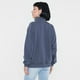 thumbnail image 2 of Polerón Mujer Half Zipper Gris Corona, 2 of 5