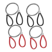 Magideal - Juego De De Alambre De Metal De 4 Piezas, Herramienta De Corte De Madera Portátil, Manual, De Cable De Acero Para Acampar, Sender