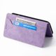 thumbnail image 5 of Funda tipo cartera con bloqueo RFID para Xiaomi 15 Pro Con tapa abatible, portatarjetas, cierre magnético, TPU y soporte Morado, 5 of 6