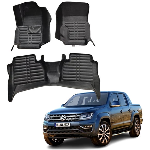 Funda De Piso 3d Volkswagen Amarok 2010-2024 Calce Perfecto