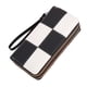 thumbnail image 1 of Cartera de mano de cuero con múltiples tarjeteros y cremallera de gran capacidad para viajes, 1 of 5
