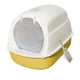 thumbnail image 1 of Caja De Arena Para Gatos Con Tapa, Duradera, Antisalpicaduras, Bandeja De Arena Para Gatos Con Capucha, Color Amarillo, 1 of 5