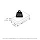 thumbnail image 2 of Repisas flotantes Furinno Tanna, juego de 2, roble tabaco, 40 cm, 2 of 6