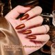 thumbnail image 3 of Esmalte de Gel Marrón Beetles, 15 ML Retro con Brillo Metálico, 3 of 8