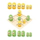 thumbnail image 3 of Juego Tic TAC Toe Regalos únicos Edades 3+ Juego De Damas Interactivo Para Padres E Hijos Pato, 3 of 5