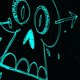 thumbnail image 4 of Pintura que Brilla en la Oscuridad Techno Glow Inc 946 ml Aqua Bright, 4 of 6