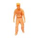 thumbnail image 1 of 1:64 Diorama Figura S Escala Para Micro Paisaje Escritorio Decoración Foto Props Empujar Carretilla Hombres, 1 of 5