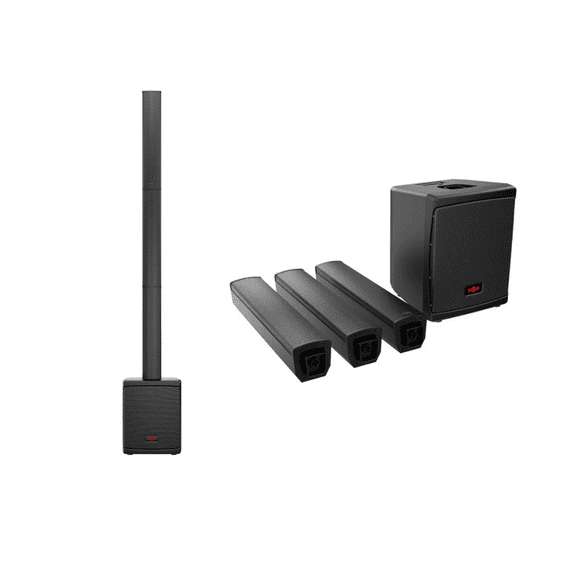 Sistema Line Array Portátil Tensor-Solo-BK 300w - PB-E2