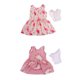 thumbnail image 3 of 2 unids 18 pulgadas moda princesa mu?eca trajes princesa vestido accesorio blanco, 3 of 5