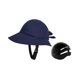 thumbnail image 3 of Sombrero Para Bicicleta Con Carcasa Rígida, Multiusos, Para Pesca, Senderismo, Ala Ancha, Azul Oscuro, 3 of 5