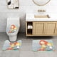 thumbnail image 2 of Juego De 3 Alfombras De Baño Stella Y Sam Terciopelo Coral, 2 of 6